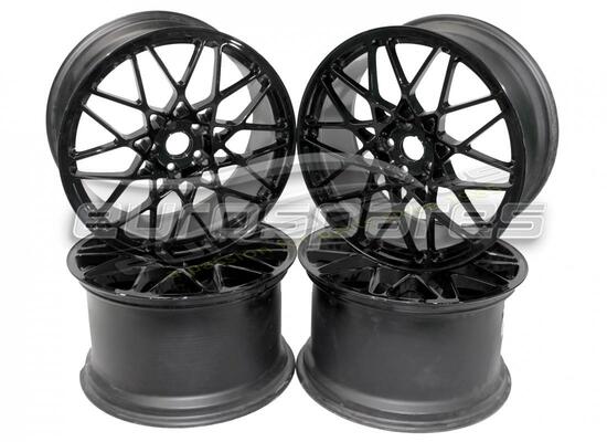 new (other) lamborghini kit cordelia shiny black rims part number 0r1400320