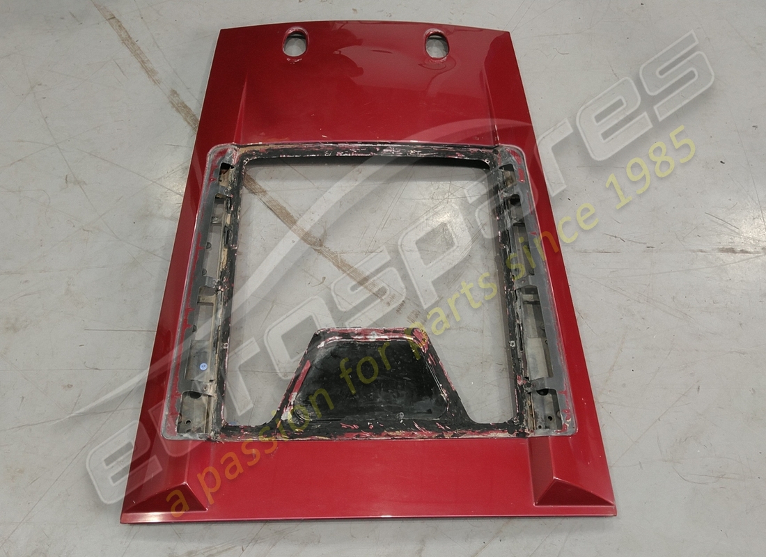 damaged lamborghini trunk lid part number 408827023