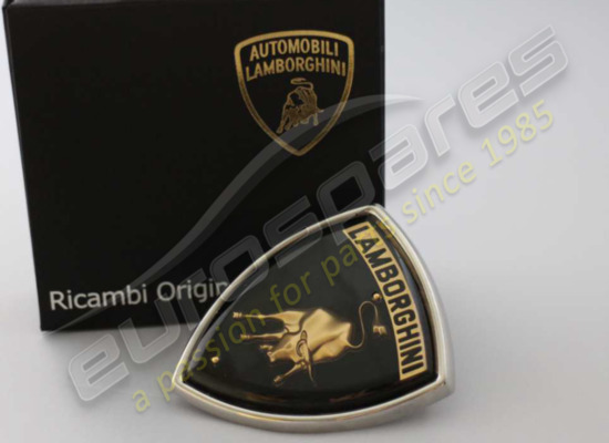 new lamborghini bonnet badge part number 006102515