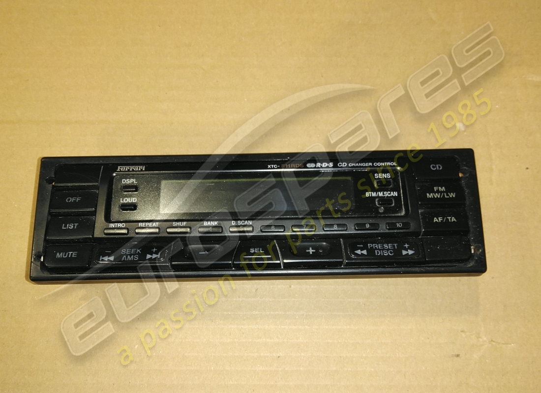 used ferrari radio/cd tuner part number 155712