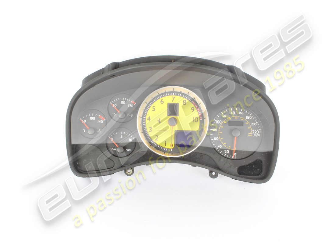 USED Ferrari YELLOW COMPLETE INSTRUMENT MPH . PART NUMBER 230365 (1)