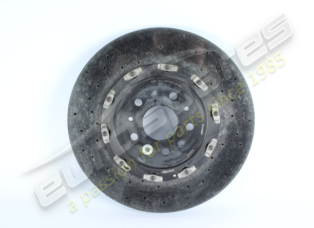 used ferrari brake disc. part number 338393 (3)