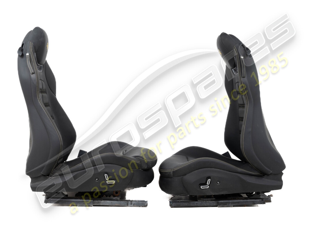 used eurospares portofino rhd pair of seats in black. part number eap1450352 (3)