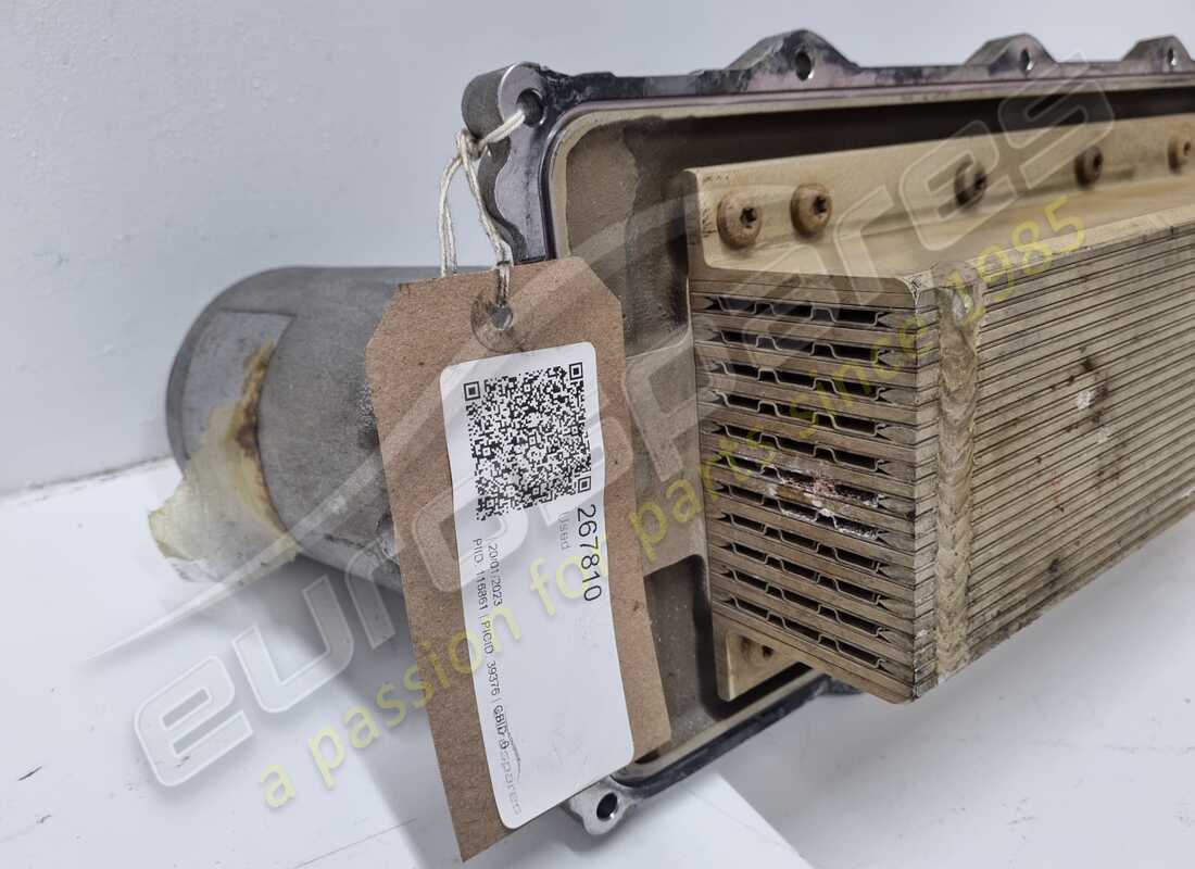 used ferrari water/oil heat exchanger. part number 267810 (5)