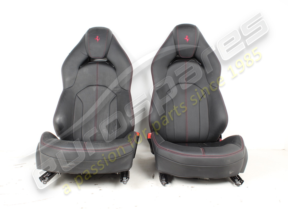 used eurospares ferrari f8 tributo pair of seats part number eap1453150