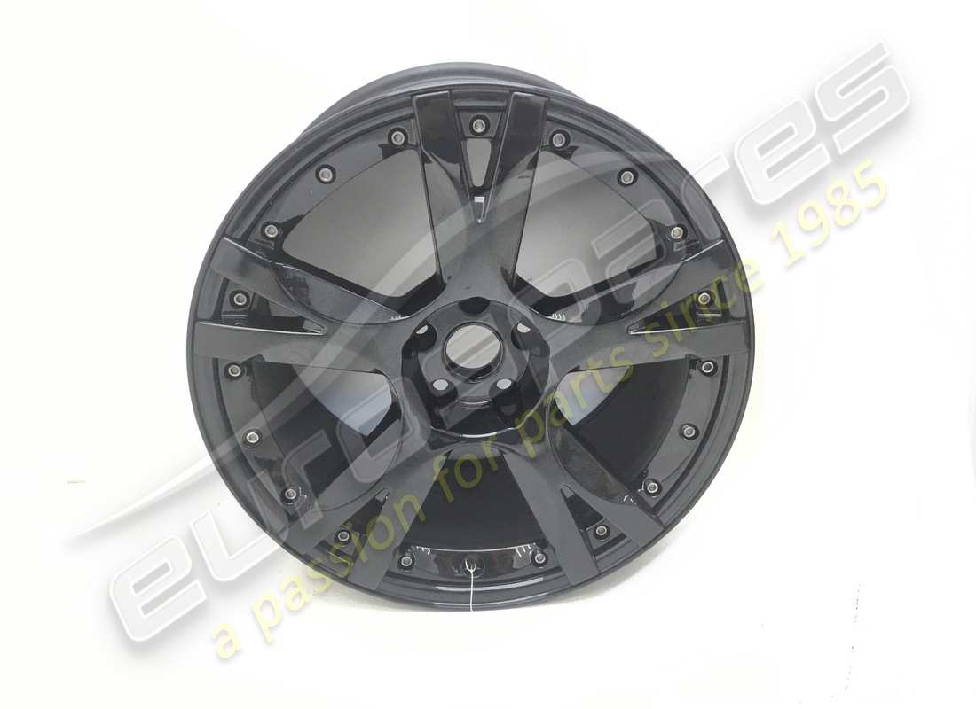 reconditioned lamborghini wheel rim callisto shiny black ant.. part number 400601017ca (1)