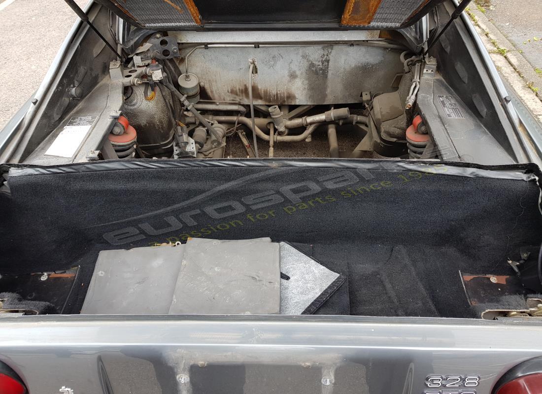 ferrari 328 (1985) with 20,317 kilometers, being prepared for dismantling #11