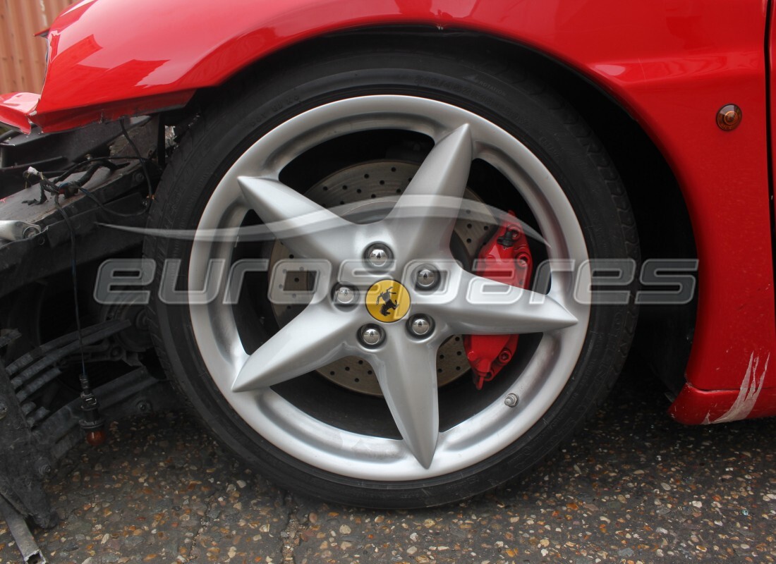 ferrari 360 spider with 23,000 kilometers, being prepared for dismantling #10