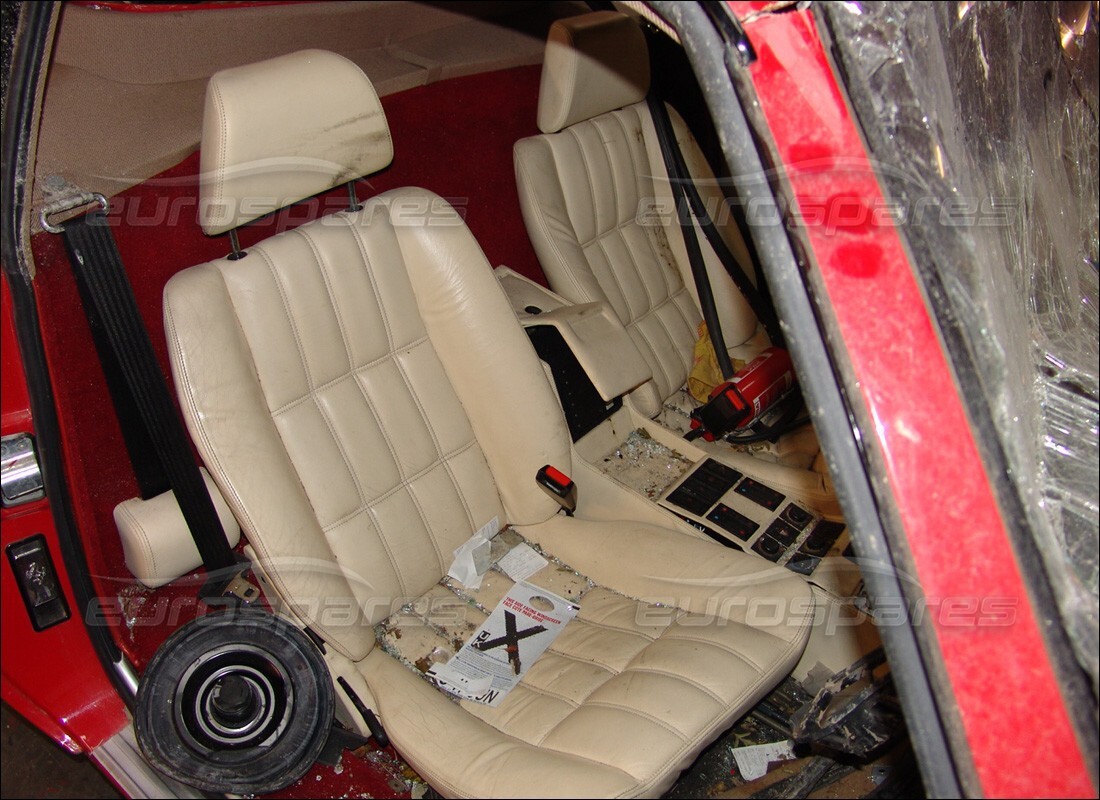 ferrari 328 (1985) with 25,374 miles, being prepared for dismantling #3