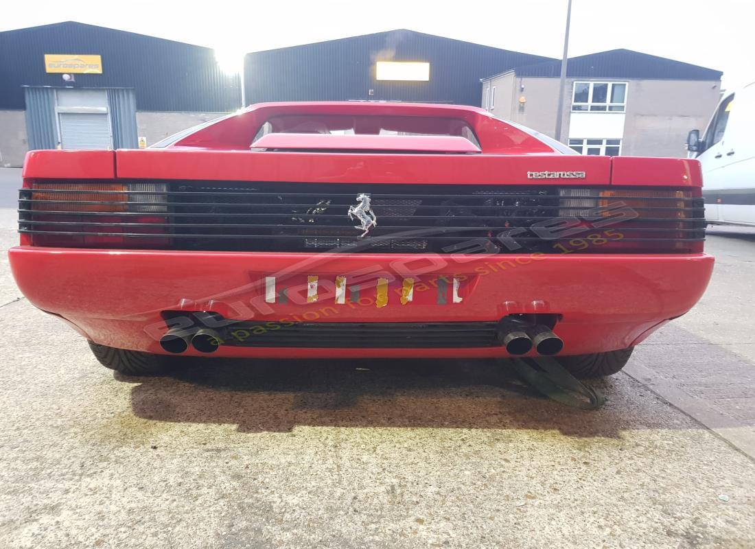 ferrari testarossa (1987) with 33,436 kilometers, being prepared for dismantling #4