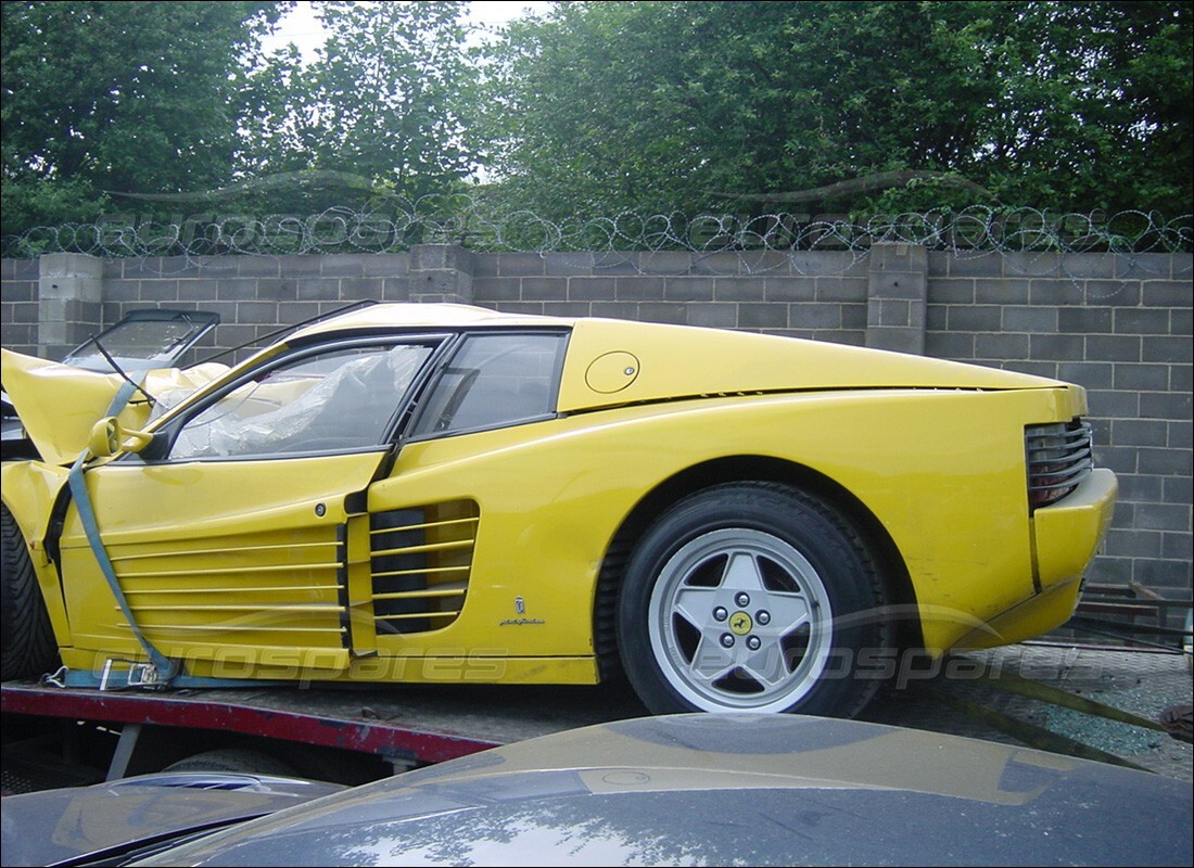 ferrari 512 tr with 27,000 miles, being prepared for dismantling #7