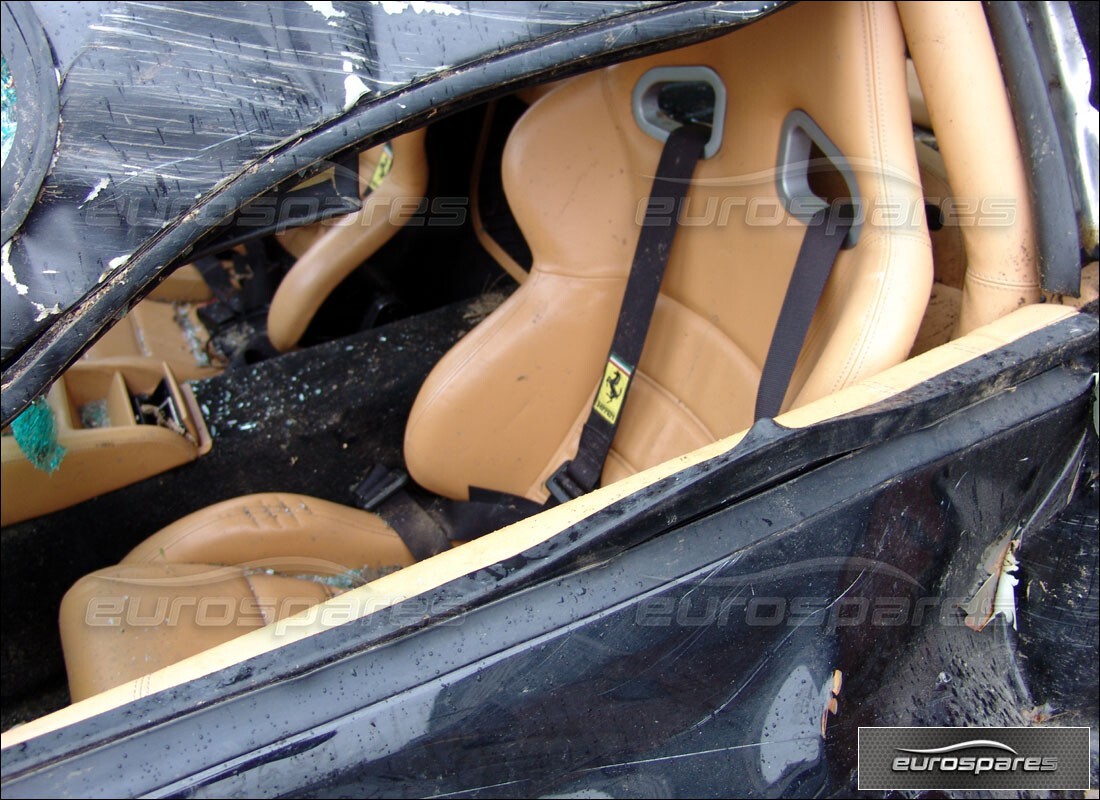 ferrari 575m maranello with 38,000 miles, being prepared for dismantling #5