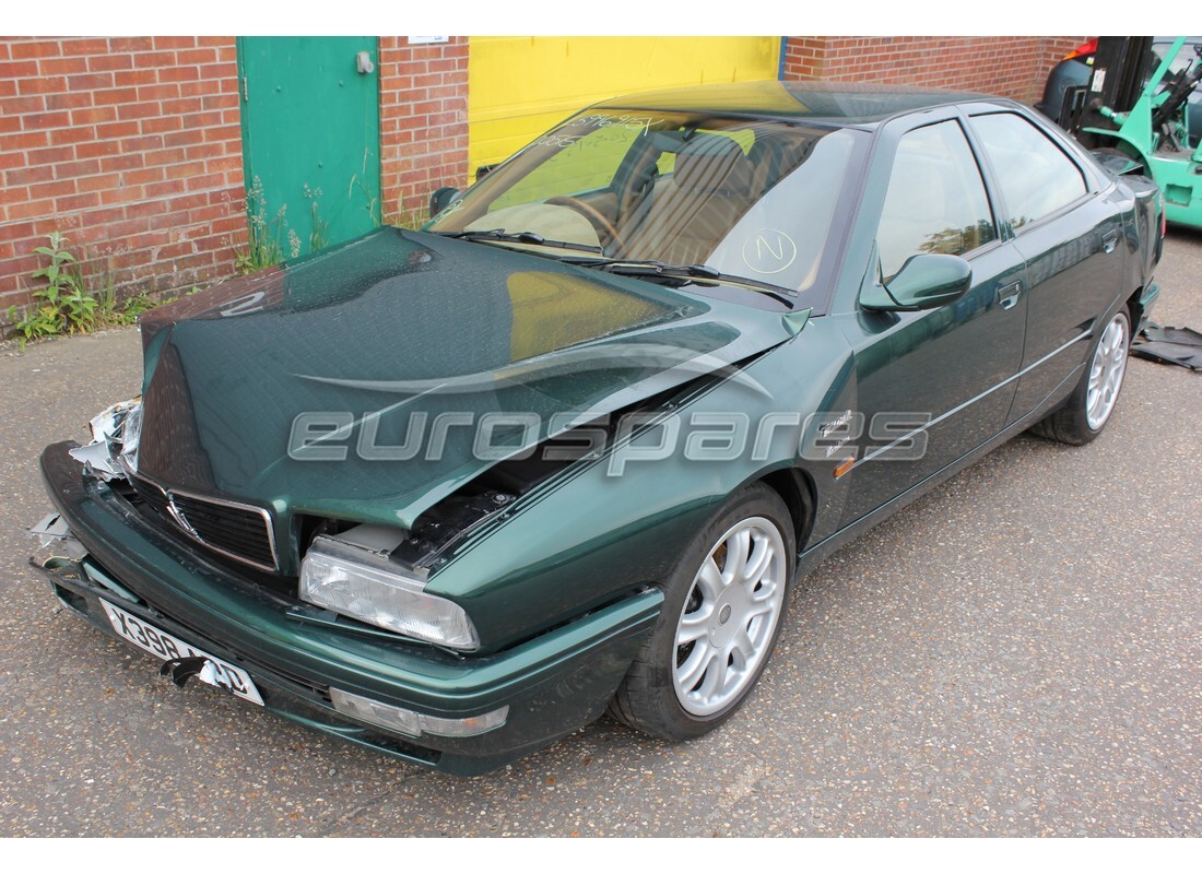 maserati qtp v8 evoluzione with 55,465 miles, being prepared for dismantling #1