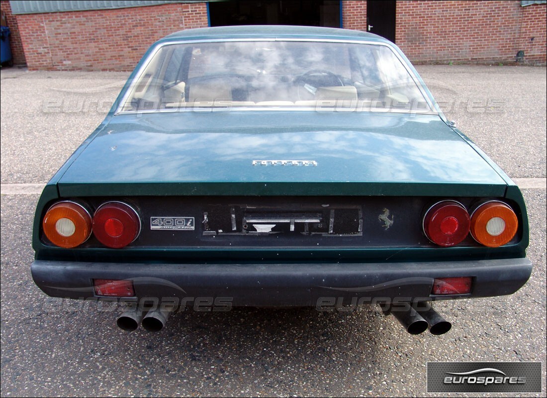 ferrari 400i (1983 mechanical) with 84,000 miles, being prepared for dismantling #3