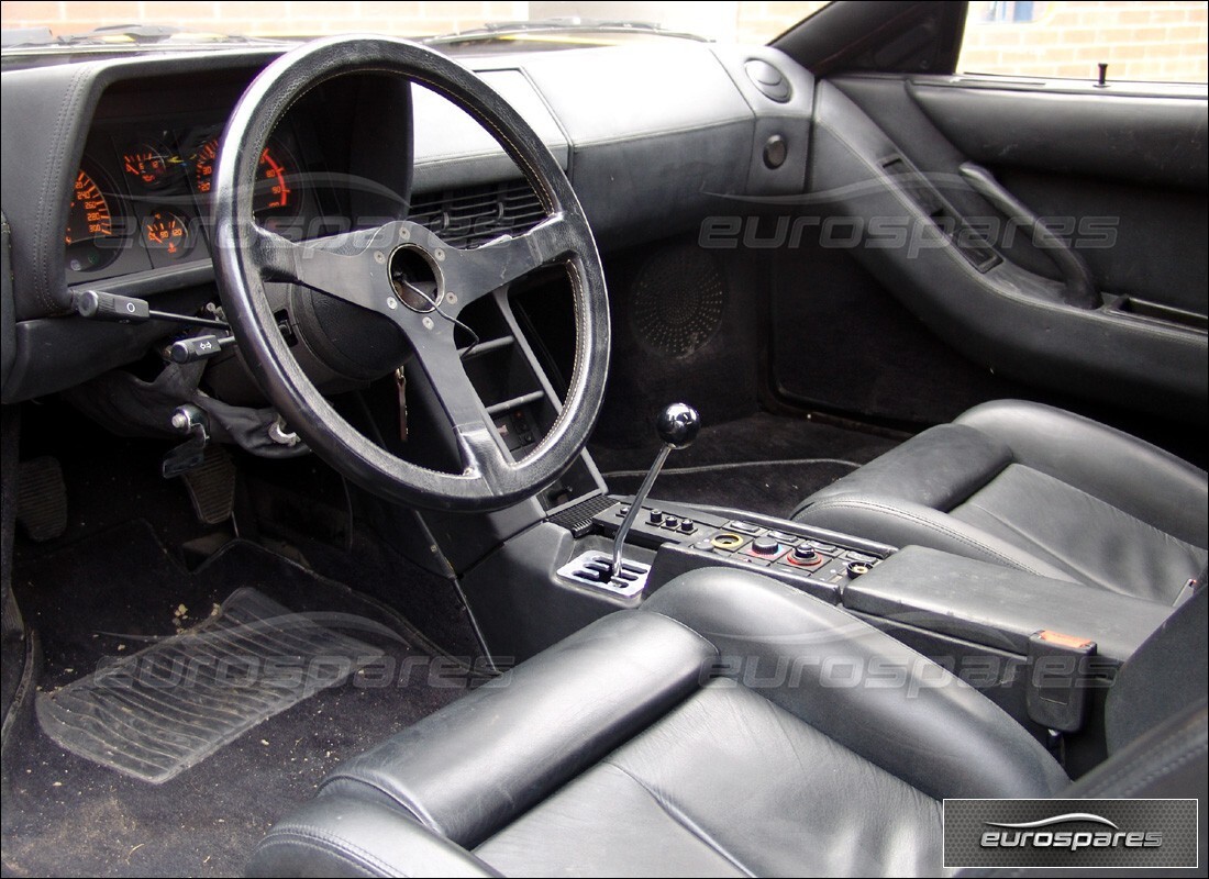 ferrari testarossa (1990) with 18,000 kilometers, being prepared for dismantling #6