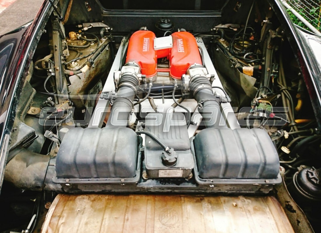 ferrari 360 modena with 42,000 kilometers, being prepared for dismantling #7