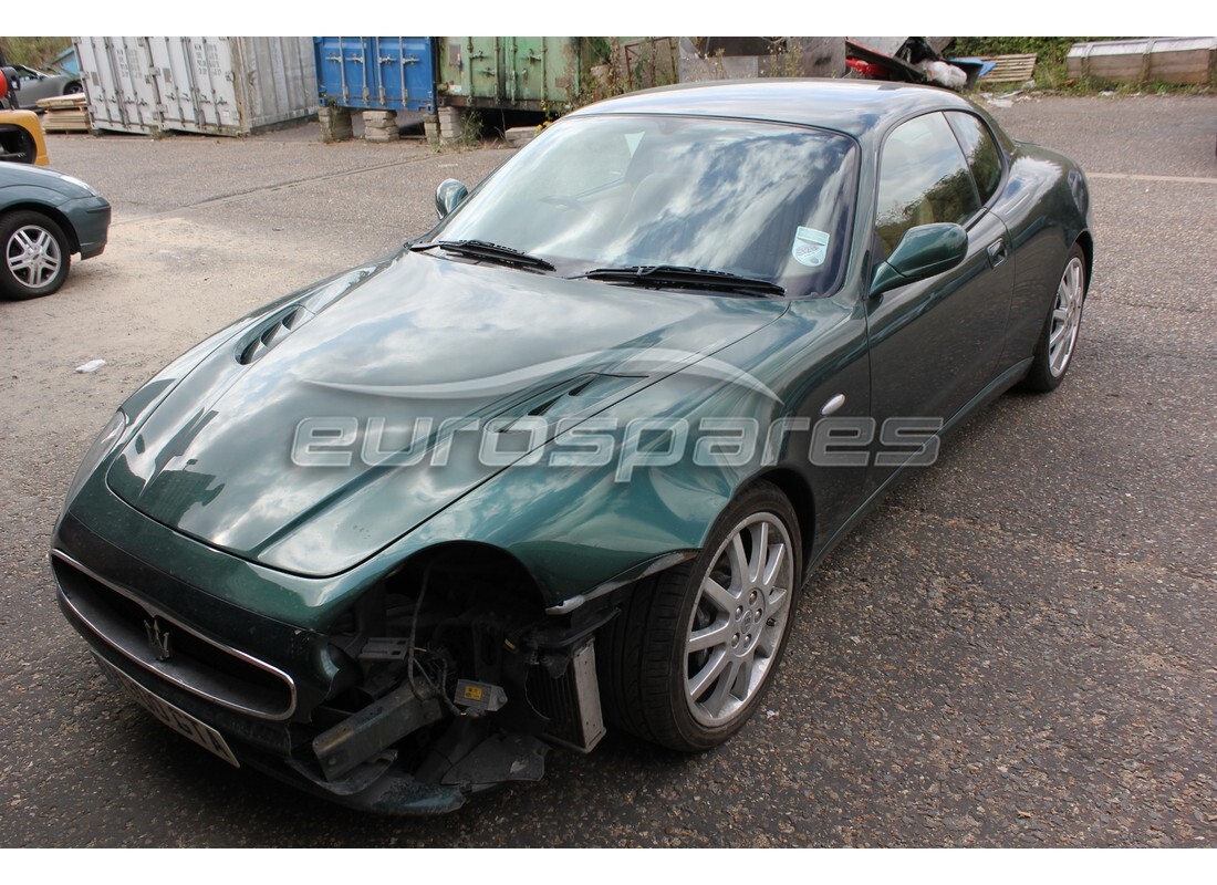 maserati 3200 gt/gta/assetto corsa being prepared for dismantling at eurospares