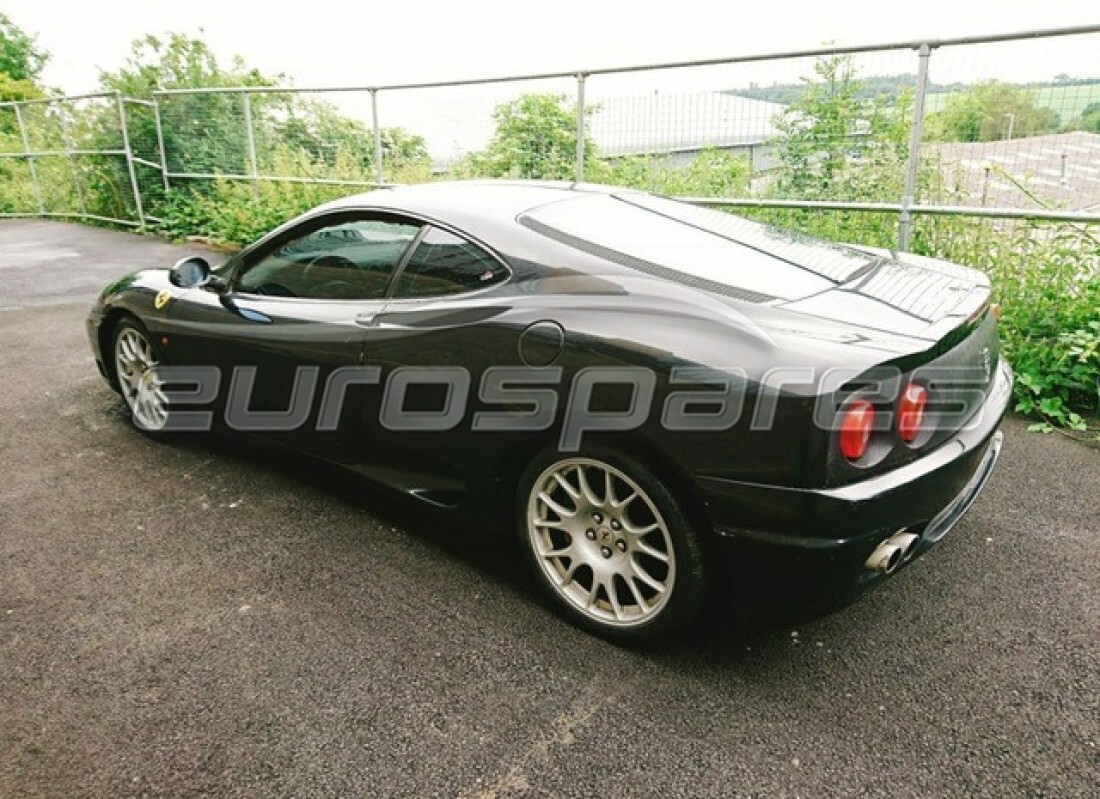 ferrari 360 modena with 42,000 kilometers, being prepared for dismantling #4