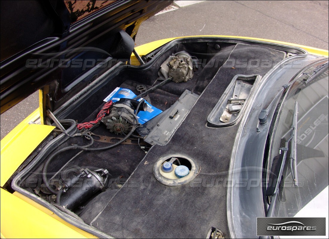 ferrari testarossa (1990) with 18,000 kilometers, being prepared for dismantling #4