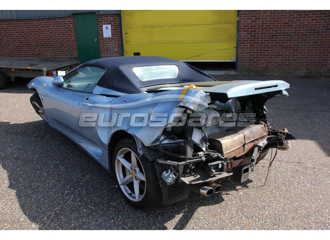 ferrari 360 spider with 57,000 miles, being prepared for dismantling #4