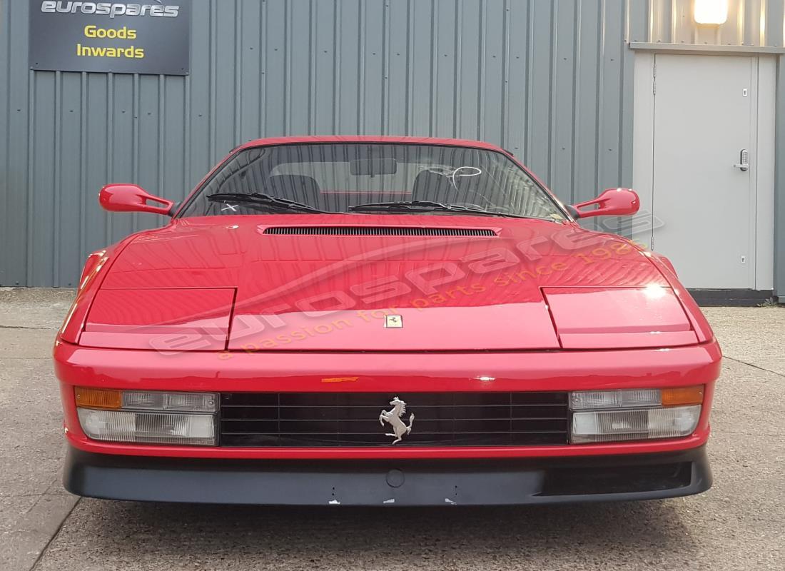 ferrari testarossa (1987) with 33,436 kilometers, being prepared for dismantling #8