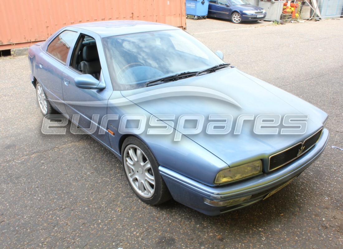 maserati qtp v8 evoluzione with 50,263 miles, being prepared for dismantling #2