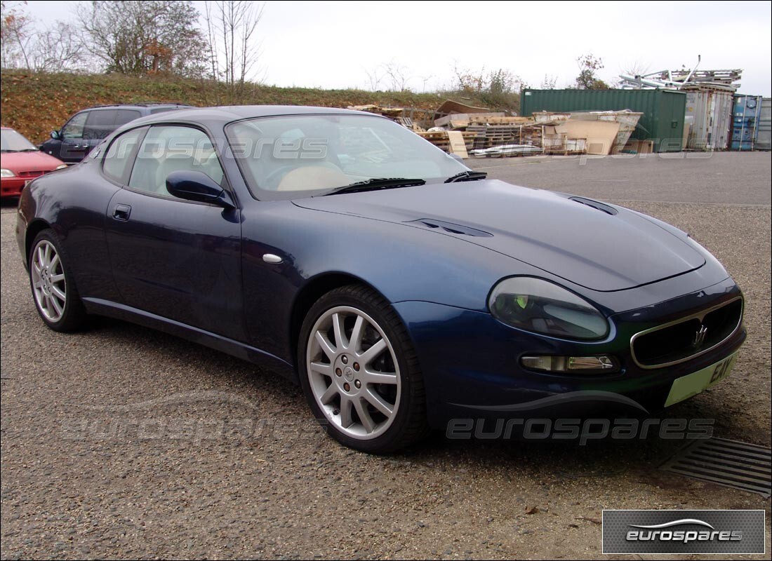 maserati 3200 gt/gta/assetto corsa being prepared for dismantling at eurospares