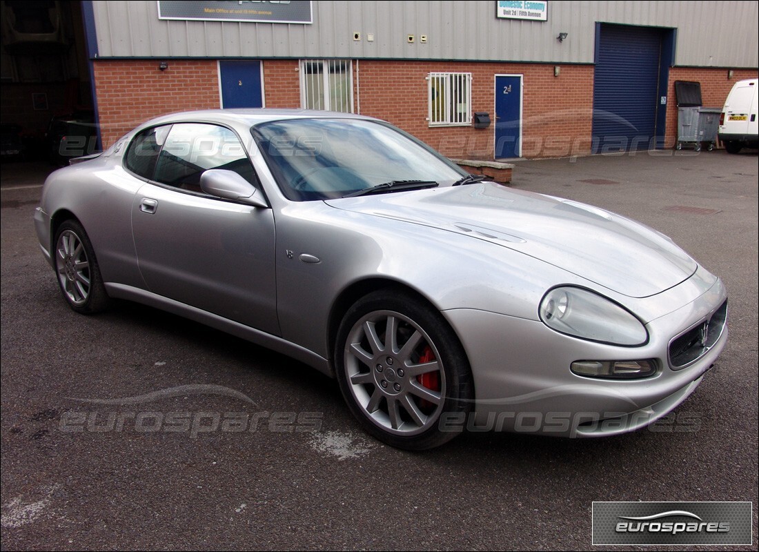 maserati 3200 gt/gta/assetto corsa being prepared for dismantling at eurospares