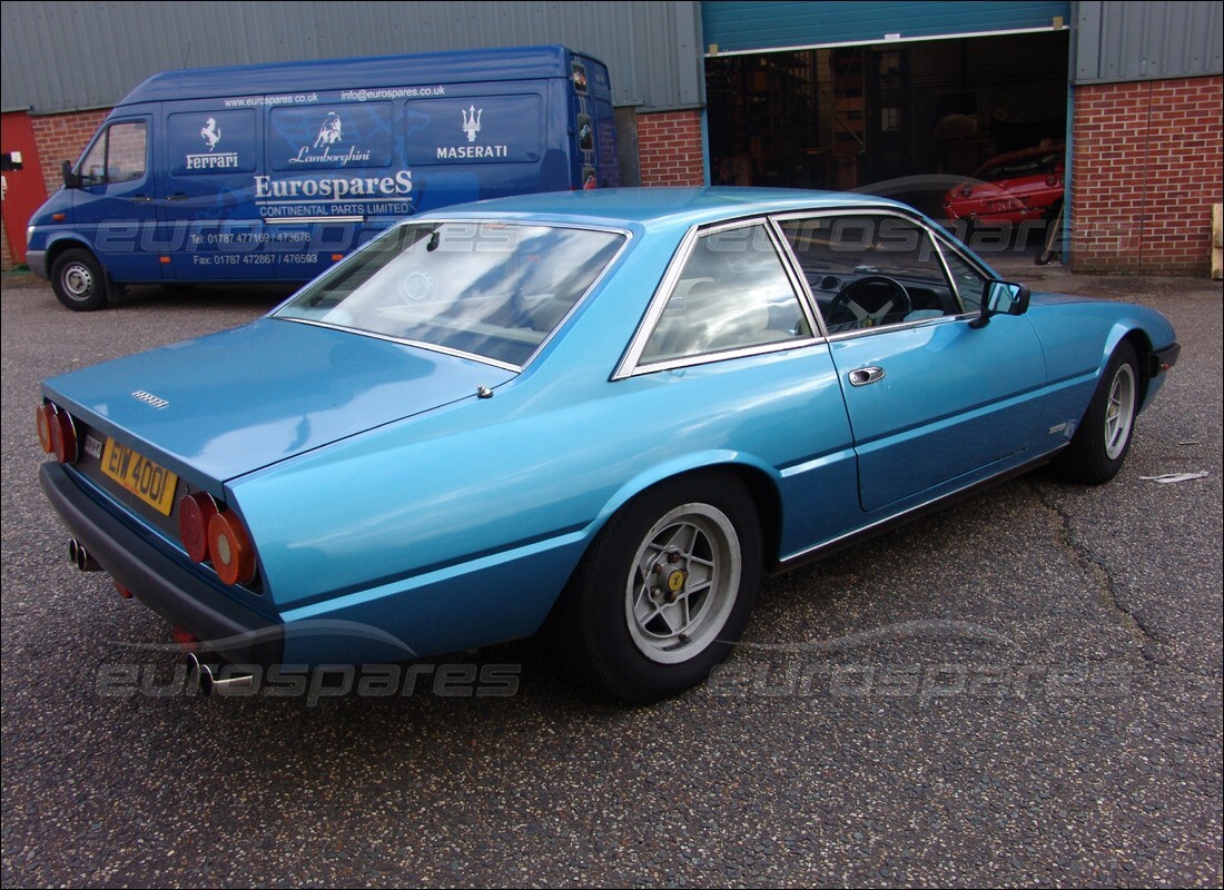 ferrari 400i (1983 mechanical) with 34,048 miles, being prepared for dismantling #9