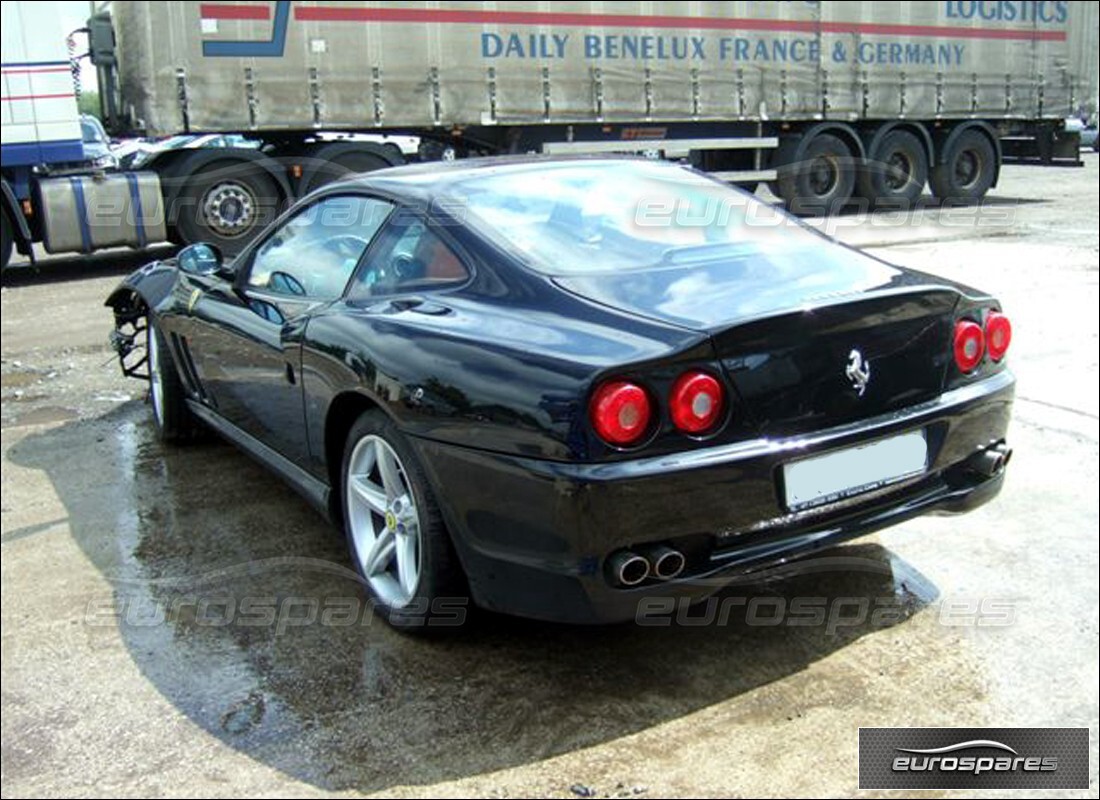 ferrari 575m maranello with 7,475 kilometers, being prepared for dismantling #4