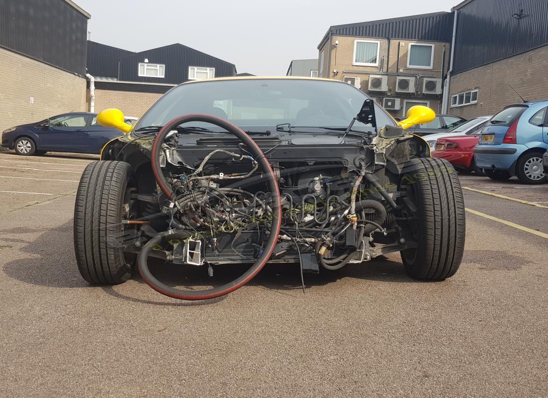 ferrari 360 modena with 39,000 miles, being prepared for dismantling #8