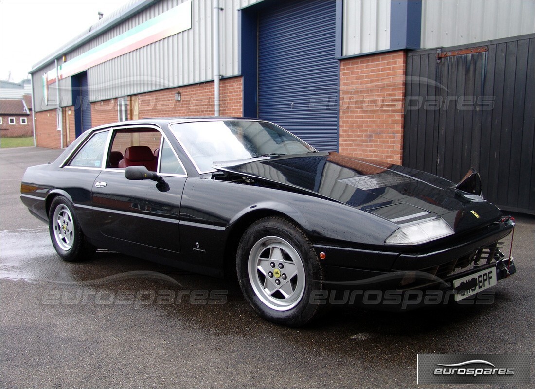 ferrari 412 (mechanical) being prepared for dismantling at eurospares