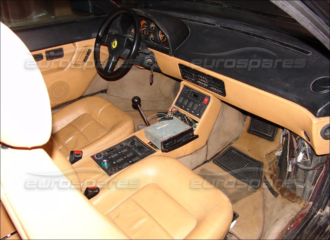 ferrari mondial 3.4 t coupe/cabrio with 46,000 miles, being prepared for dismantling #5