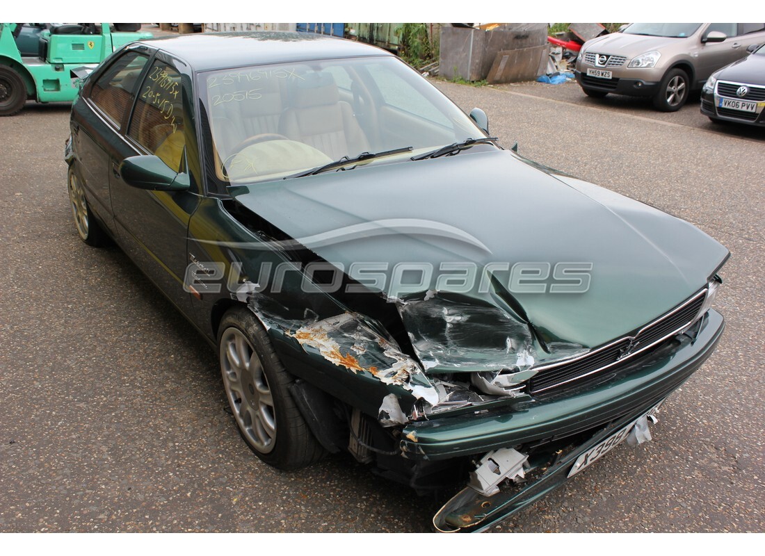 maserati qtp v8 evoluzione with 55,465 miles, being prepared for dismantling #5