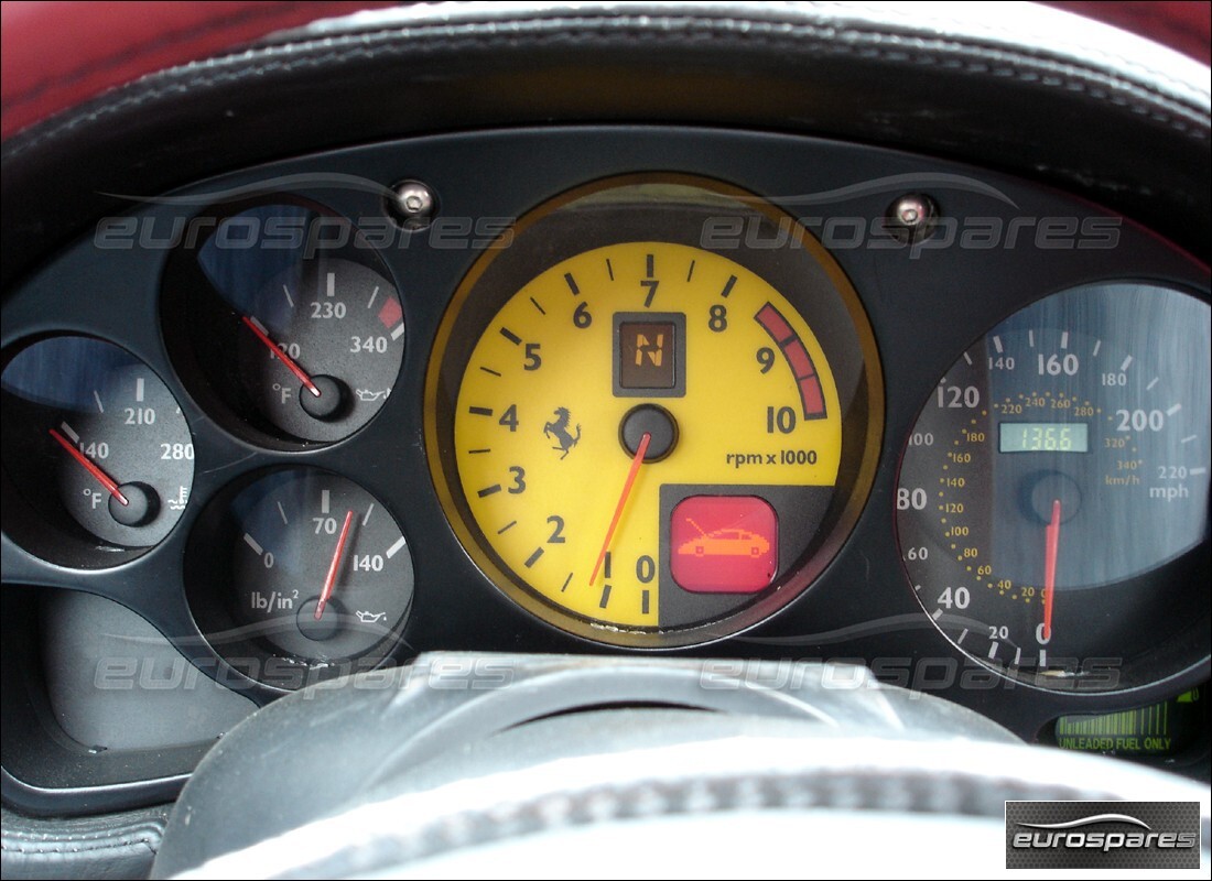 ferrari 360 modena with 3,000 kilometers, being prepared for dismantling #7