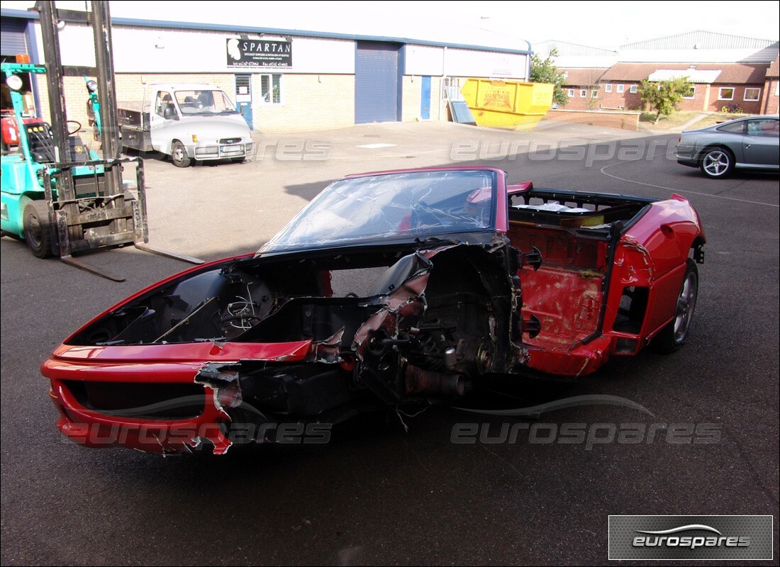 ferrari 355 (2.7 motronic) with 25,360 miles, being prepared for dismantling #5