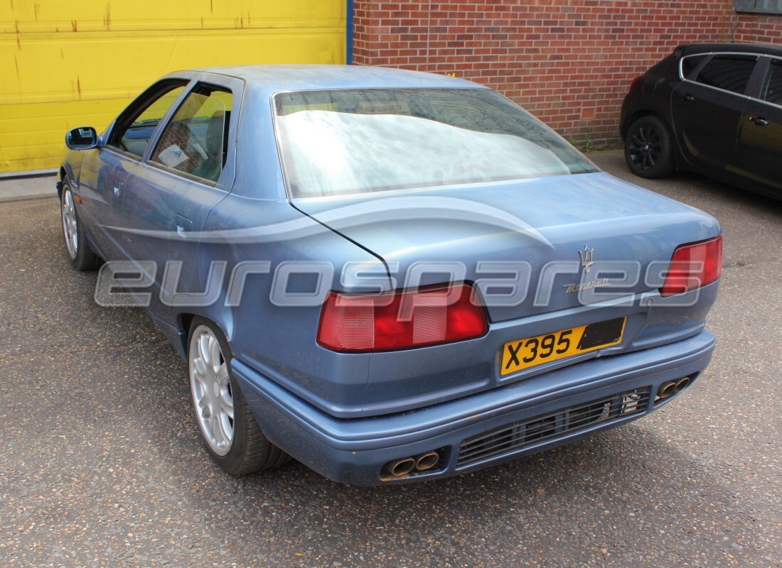 maserati qtp v8 evoluzione with 50,263 miles, being prepared for dismantling #3