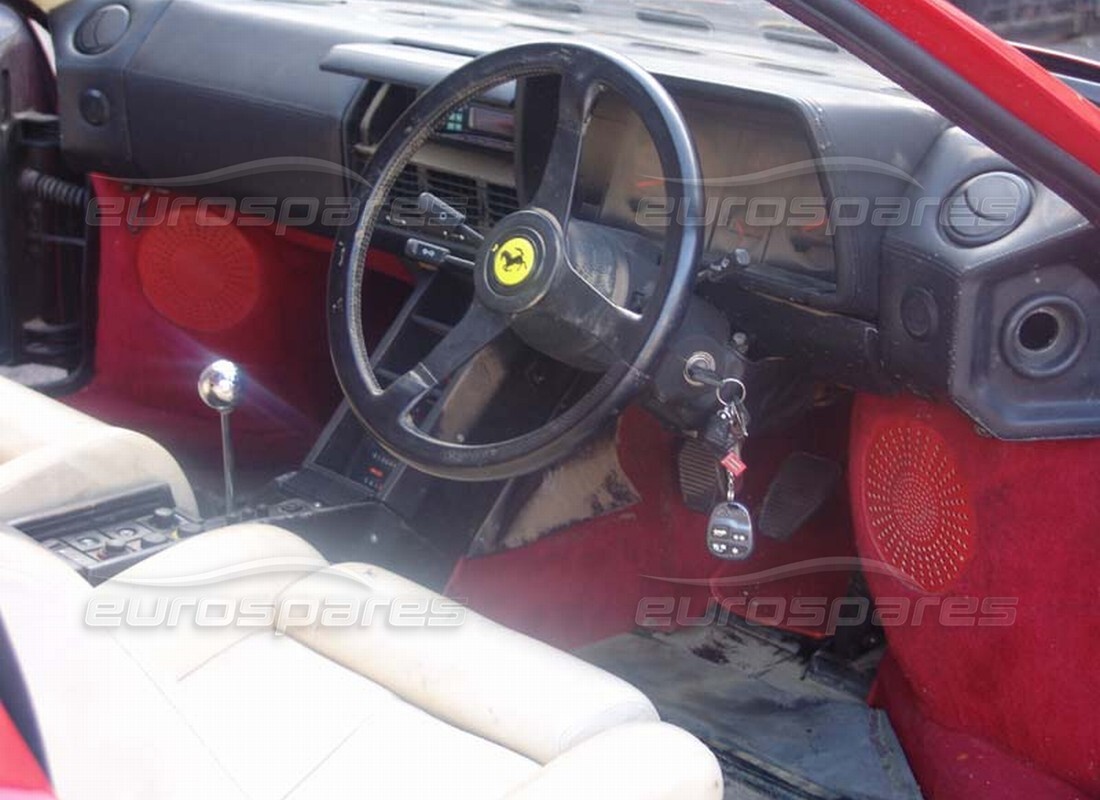 ferrari testarossa (1990) with 13,021 miles, being prepared for dismantling #5