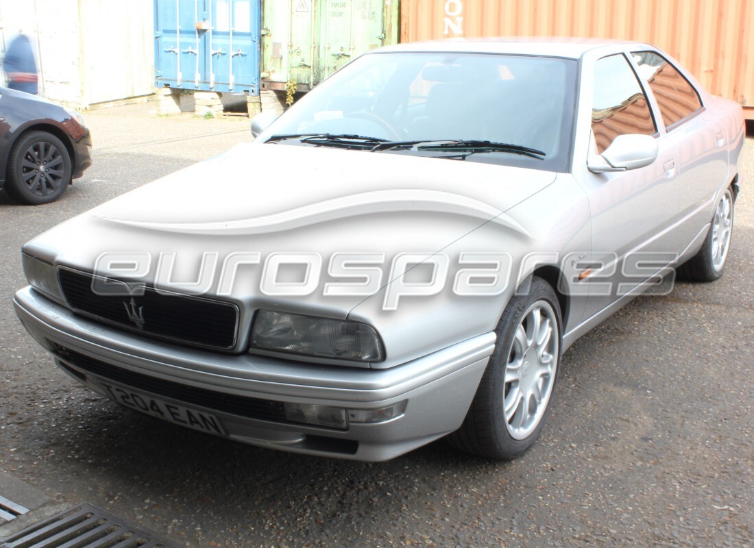 maserati qtp v8 evoluzione with 46,902 miles, being prepared for dismantling #1