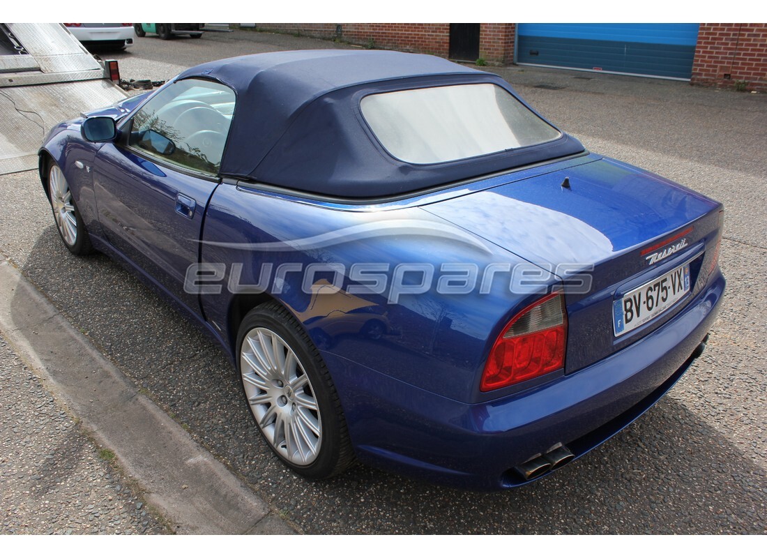 maserati 4200 spyder (2004) with 61,963 miles, being prepared for dismantling #4