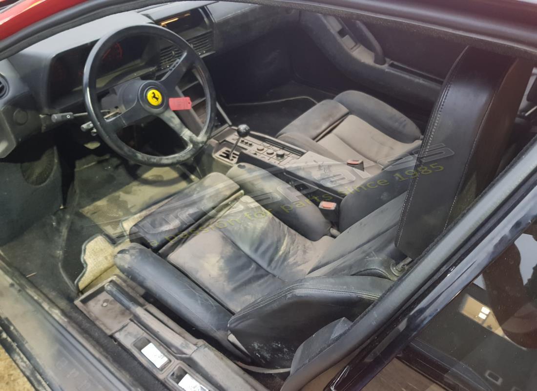 ferrari testarossa (1987) with 33,436 kilometers, being prepared for dismantling #9