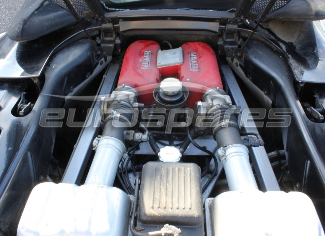 ferrari 360 spider with 29,814 miles, being prepared for dismantling #8