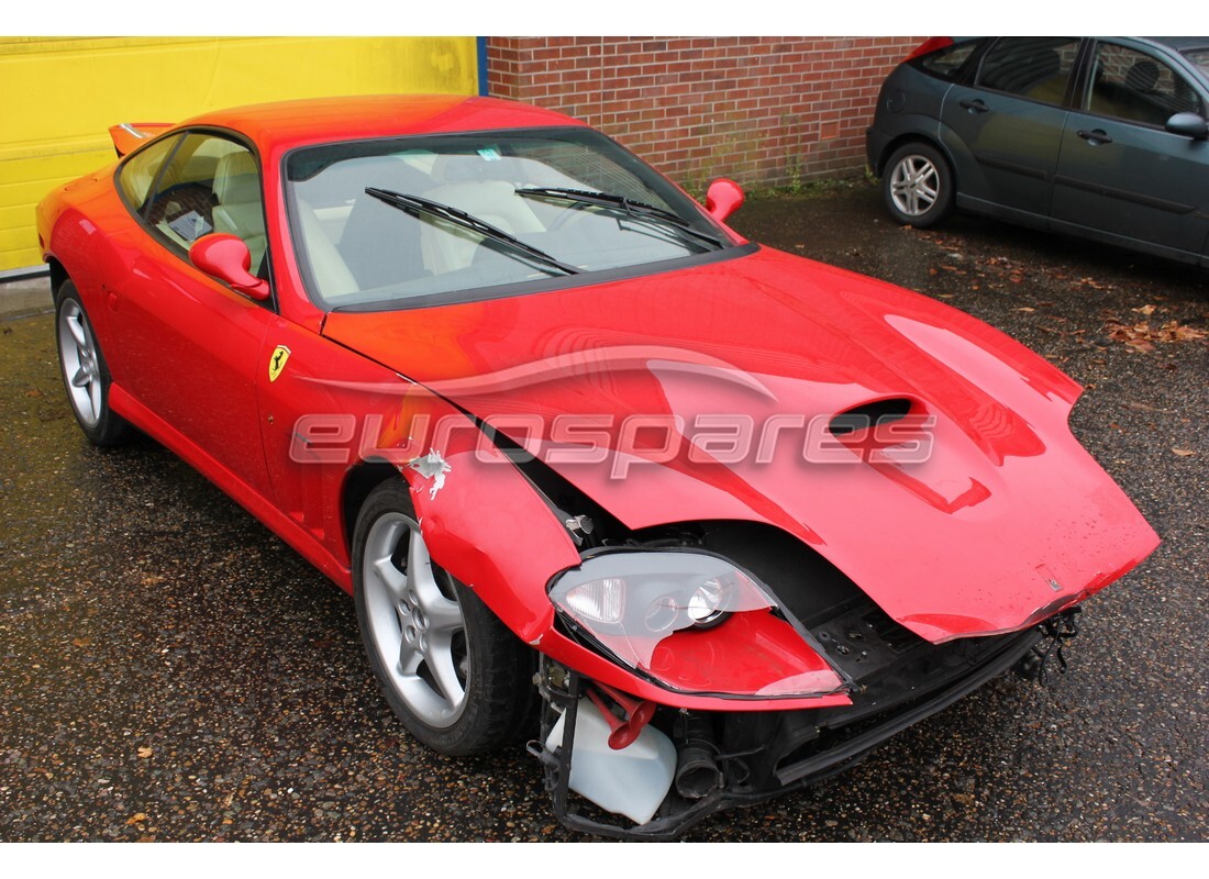 ferrari 550 maranello with 53,711 kilometers, being prepared for dismantling #5