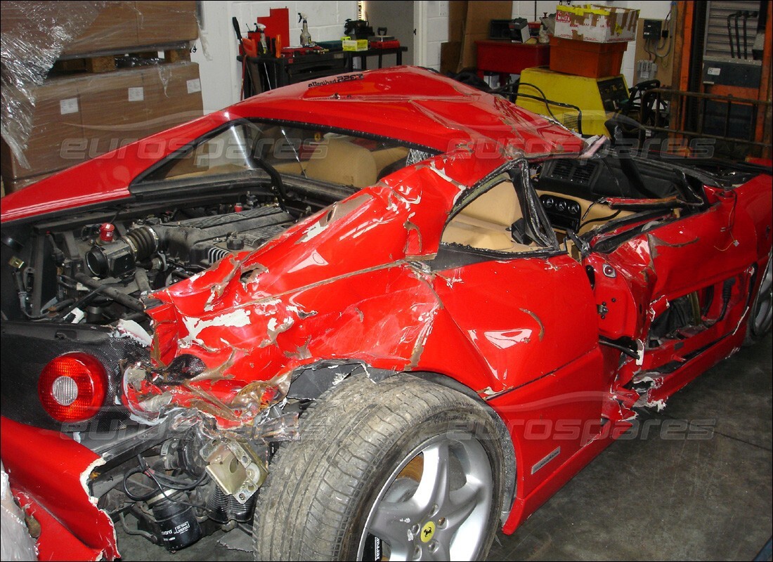 ferrari 355 (2.7 motronic) with 22,000 miles, being prepared for dismantling #4