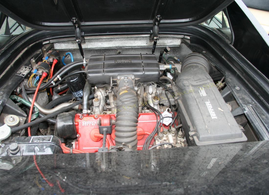 ferrari mondial 3.0 qv (1984) with 53,437 miles, being prepared for dismantling #11