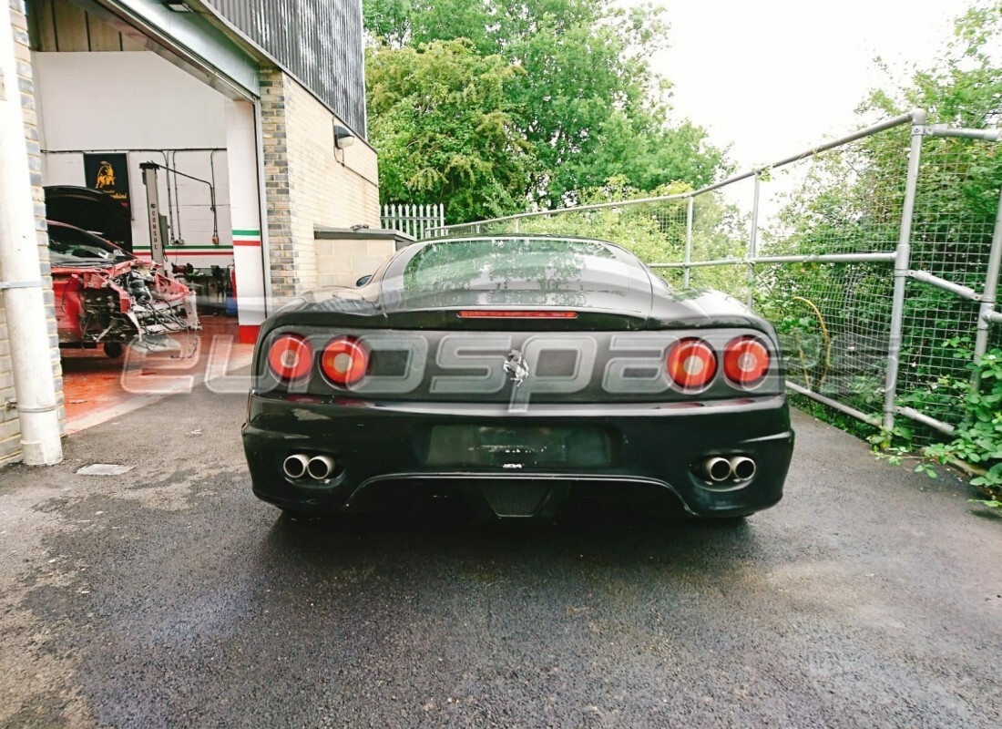 ferrari 360 modena with 42,000 kilometers, being prepared for dismantling #6